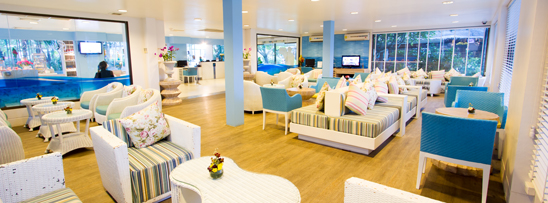 Bangkok Airways Blue Ribbon Lounge