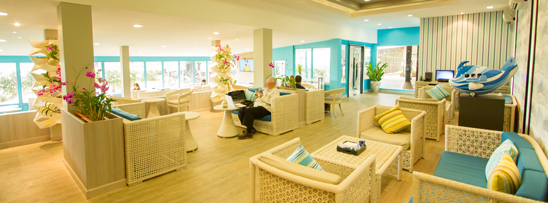Bangkok Airways Blue Ribbon International Lounge