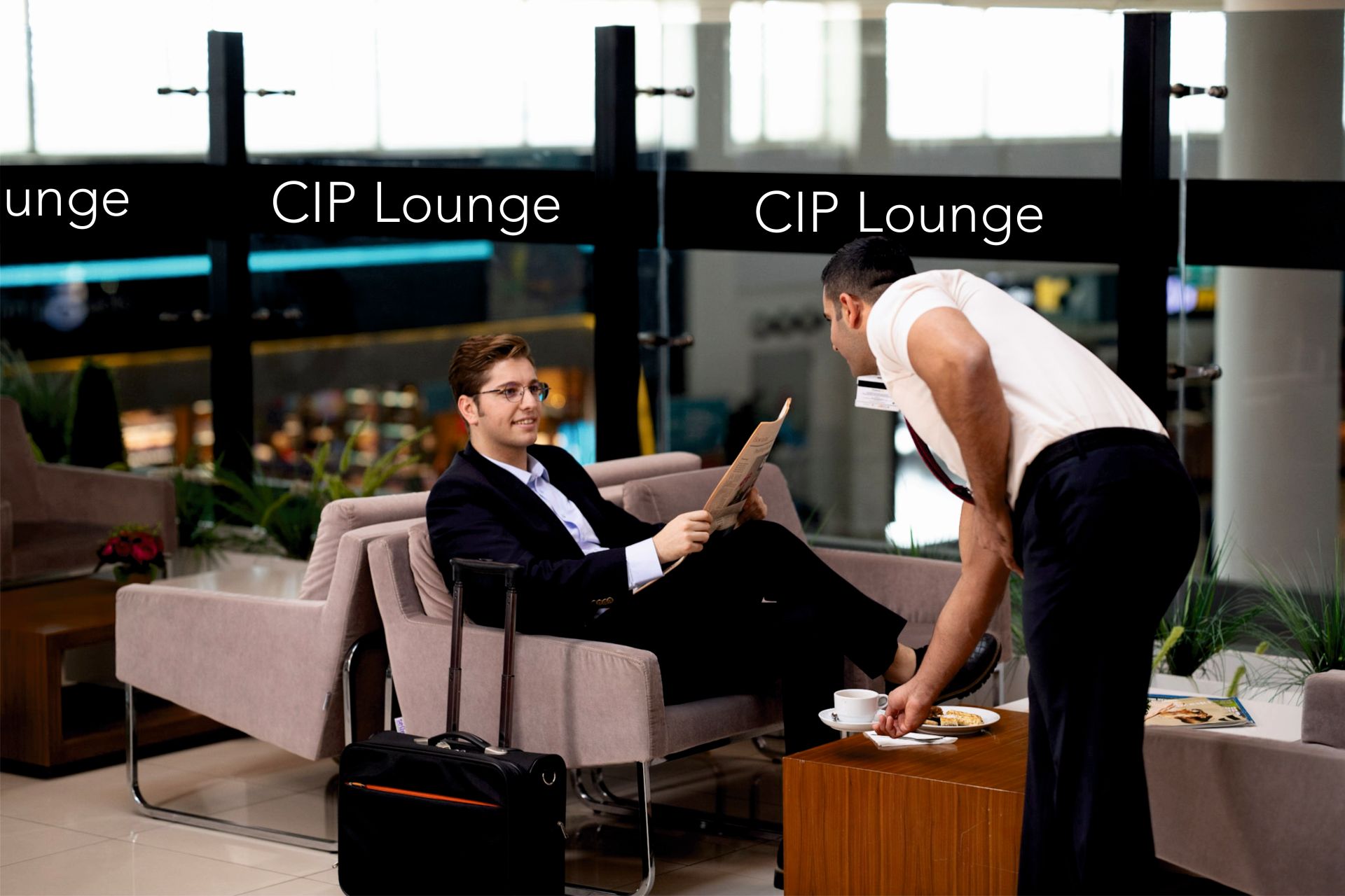 CIP Lounge, Domestic
